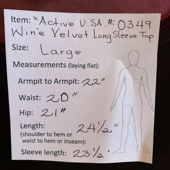 🔥5/$20🔥 Wine Velvet Stretch Top - Picture 7 of 7